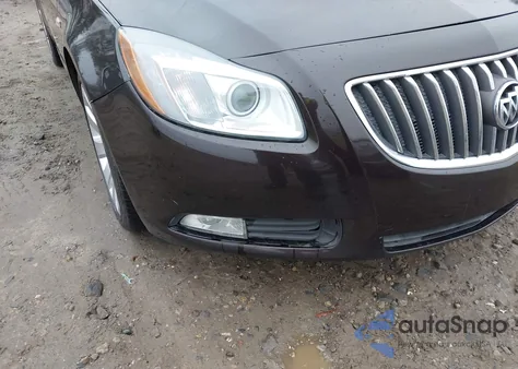 2011 Buick Regal Cxl Turbo Russelsheim из США, поврежденный, VIN W04GZ5GV7B1113230